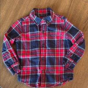 Janie and Jack Flannel Shirt
